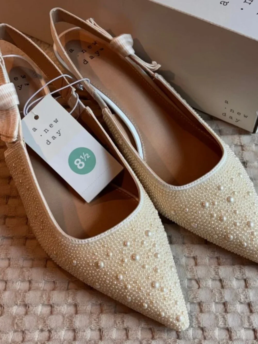 Women's Pearly Heels - Size 8 1/2